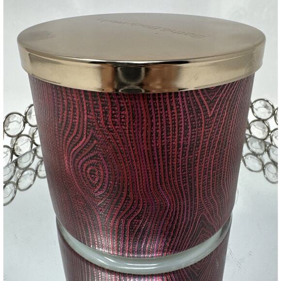 Bath Body Works SUNRISE WOODS 3 Wick Candle 14.5 oz Large Jar New - Picture 3 of 4